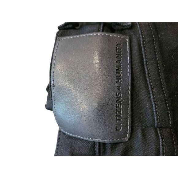 Citizens of Humanity Jeans Men's 36 Black Sid  Classic Straight Comfort Stretch - Picture 3 of 7